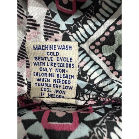 Sleeveless Aztec Print Dress Colorful Tribal Sleeveless Mini Dress - Picture 7 of 7